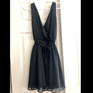 Black cocktail dress